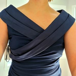 Ralph Lauren Long Navy evening dress